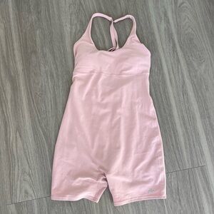 ALO Yoga Pink Racerback One Piece